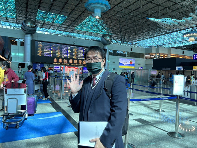 黄伟哲率团参加东京食品展   要让台南农产让世界看见。(戴志扬翻摄)