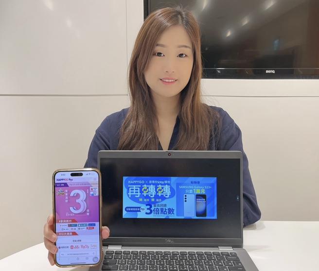 HAPPY GO看准女力消费当道，即起至3月31日携手远传friDay购物推出「购物再转转」活动。（HAPPY GO提供）