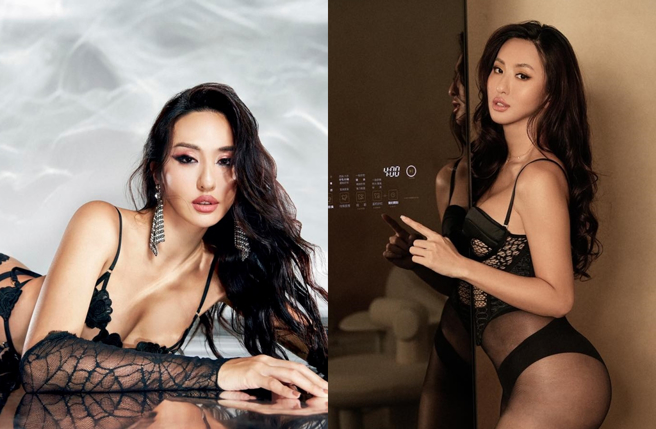 女星蔷蔷外型亮丽。（图／蔷蔷facebook）