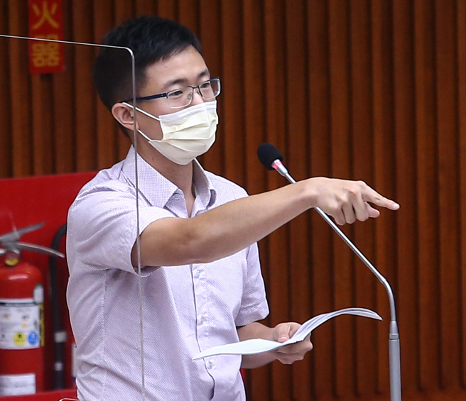 新党台北市议员侯汉廷。（资料照片）