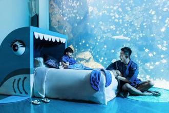 揭開水族館夜的神秘面紗 COZZI Blu和逸飯店．桃園館「童游海之島」專案開賣