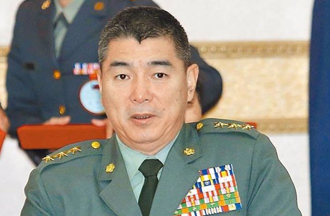 参谋总长陈宝余。（本报资料照片）