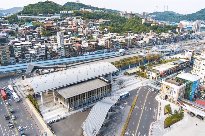 图为基隆市城际转运站。（资料照片）