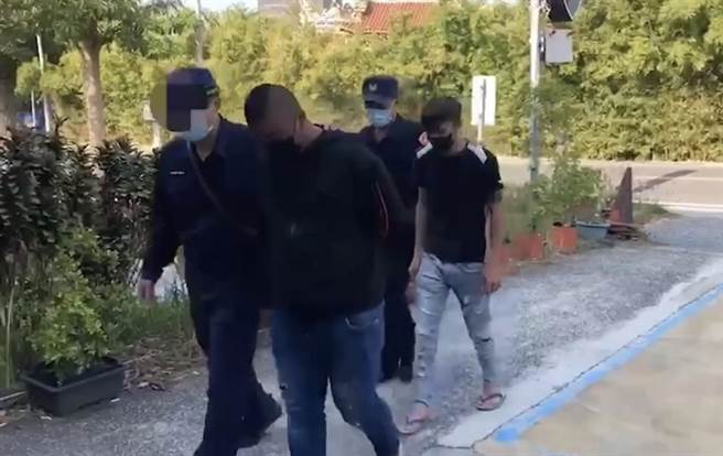 小琉球少年参与群殴遭送办。(警方提供)