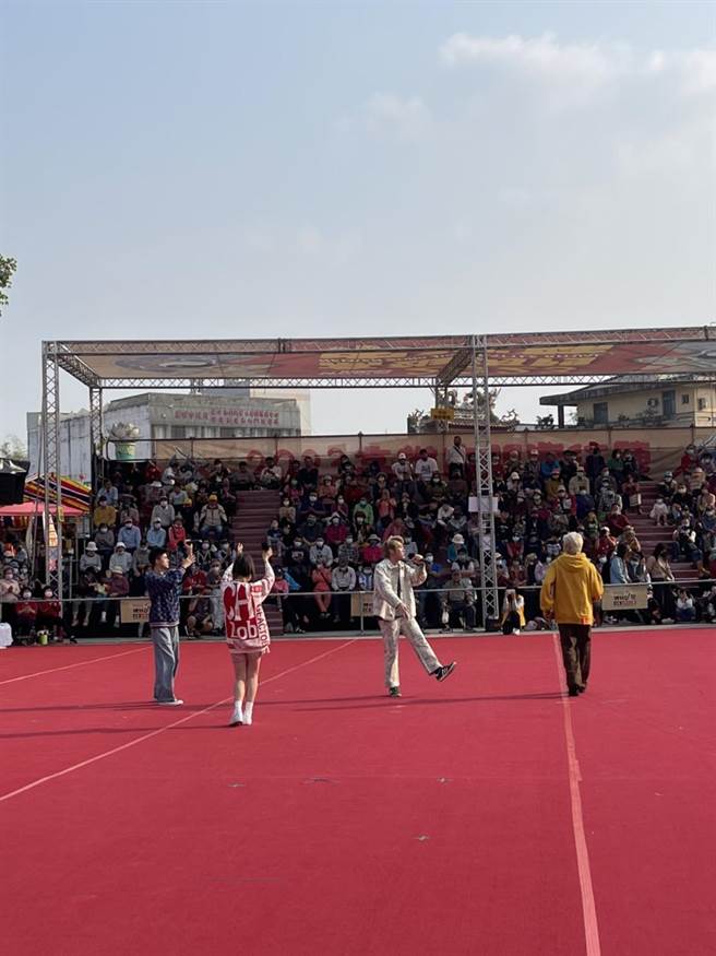 B.T.O.D、梁舒涵受邀担任2023高雄内门宋江阵表演嘉宾。（宽宽整合行销提供）