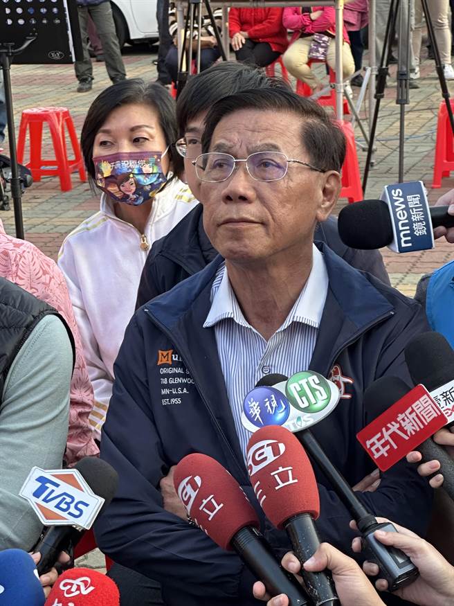 林明溱参选立委失利还被检讨，让他觉得很伤心。（廖志晃摄）