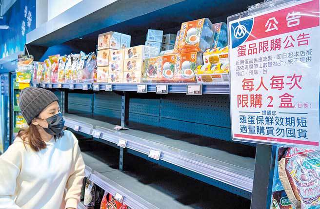 鸡蛋缺货问题迟迟未见改善，超市也祭出限购令。（资料照片/罗永铭摄）