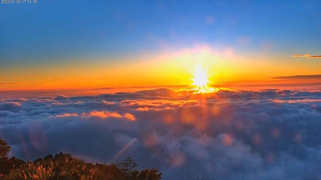 阿里山管理处表示，为让民眾随时随地接收阿里山的绝美风光，2019年起陆续建置7处观光即时影像。（阿里山管理处提供／吕妍庭嘉义传真）