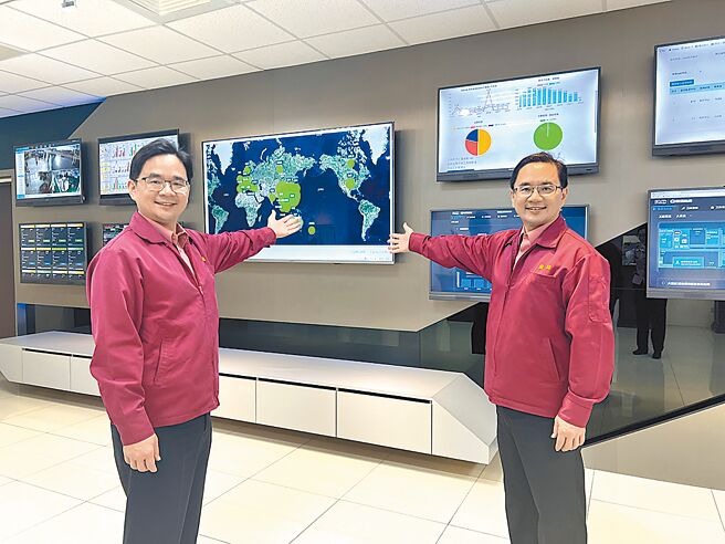 盈锡精密副总巫有捷（左）、总经理巫有崇（右）。图／盈锡精密提供