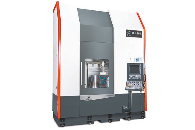 毅德机械立式磨床EGV-800CNC。图／业者提供