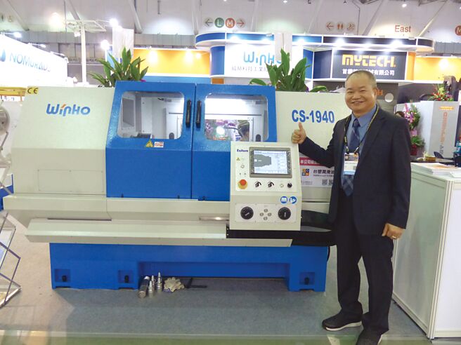 威赫科技总经理庄登宾。图／庄富安