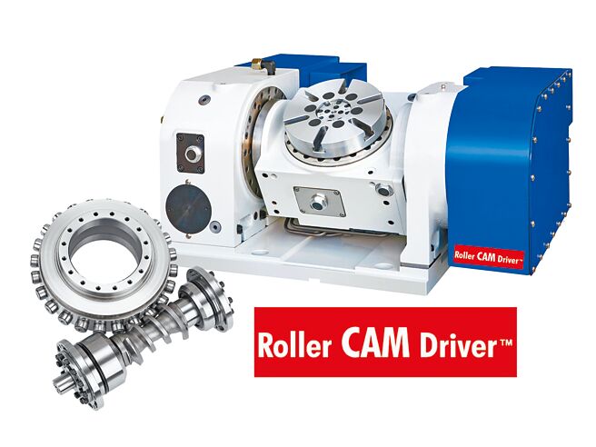 本次TIMTOS台北国际工具机展，欧权将展出最新AT161ACR小型五轴分度盘。图／业者提供