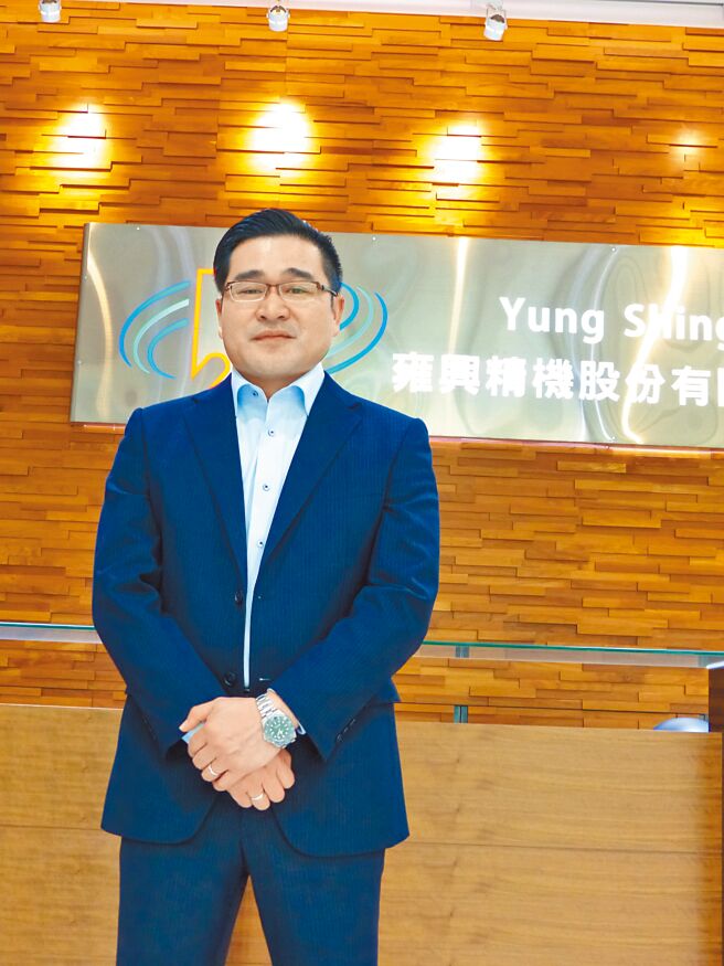 雍兴精机暨加勤物流副总经理徐启豪。图／业者提供