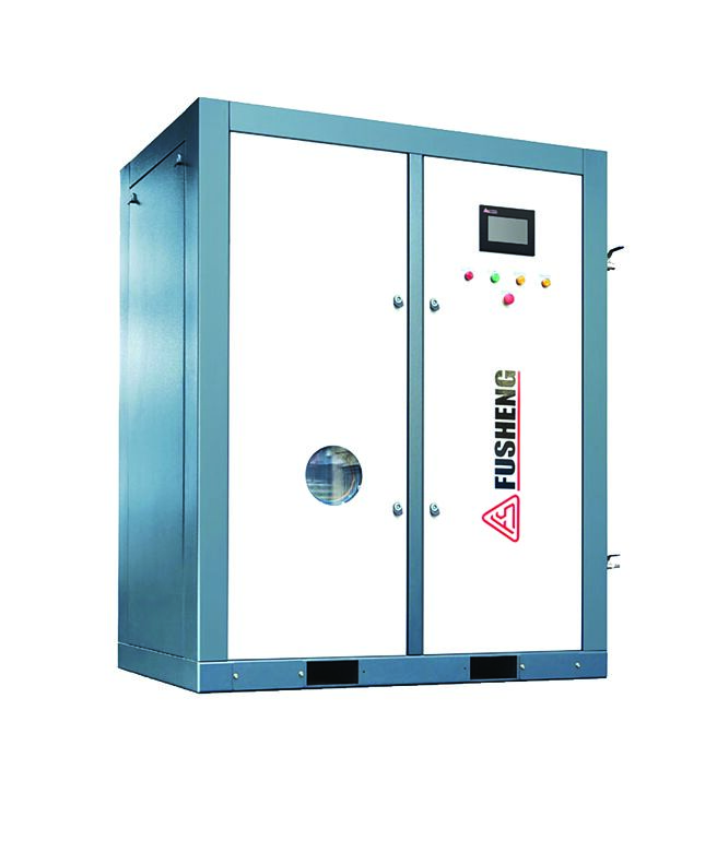 台湾快密刀透过「工业废水处理机」，协助企业达到零排放零污染的绿色环保目标。图／业者提供