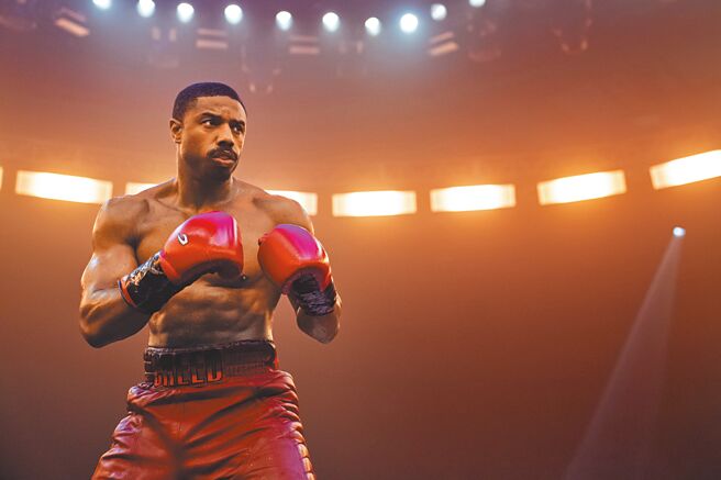 麦可B乔丹自豪《金牌拳手3》中的拳击戏都是来真的。（华纳兄弟提供）