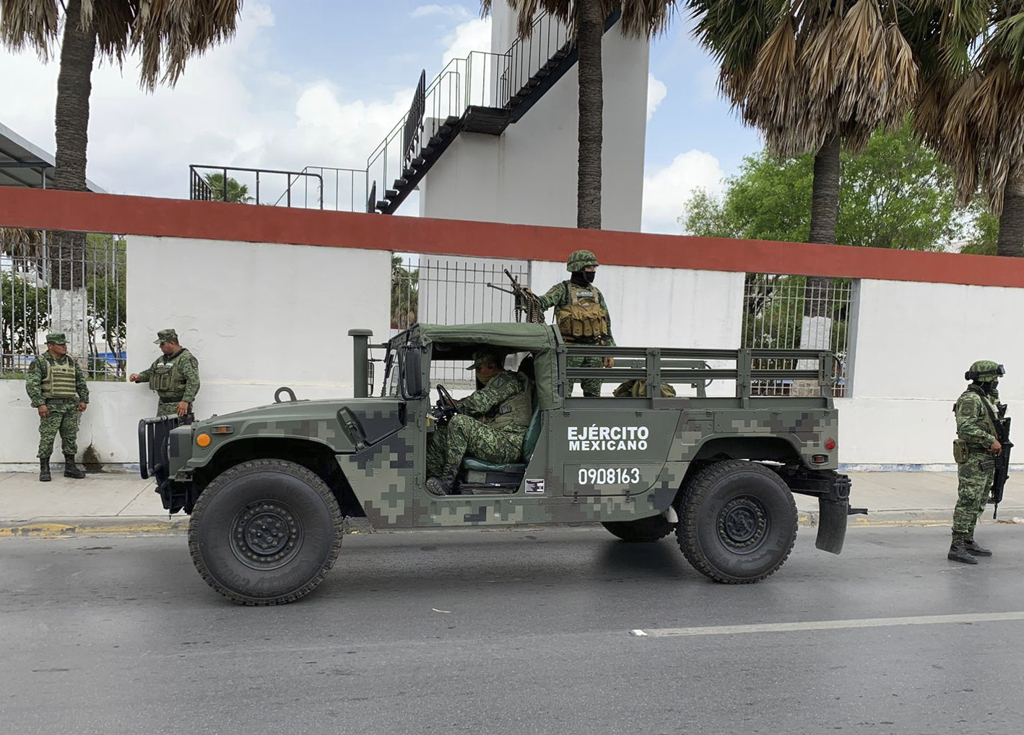 墨西哥军队于马塔摩洛斯展开搜索行动。（图／美联社）(photo:ChinaTimes)