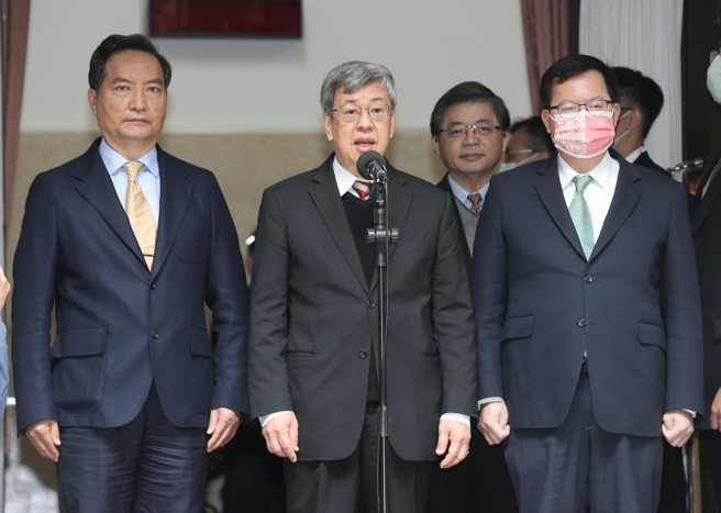 行政院长陈建仁7日赴立法院备询并接受访问。（姚志平摄）