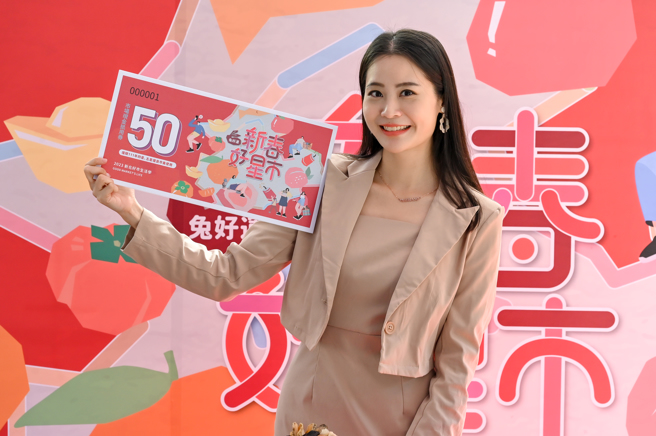 新北好星市集联合摸彩活动出炉，市场处公布中奖幸运儿。图/新北市场处提供