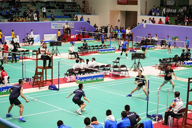 2023年全国中等学校运动会在新竹县登场，羽球项目资格赛从3月2日至3月9日。（新竹县府提供／邱立雅竹县传真）