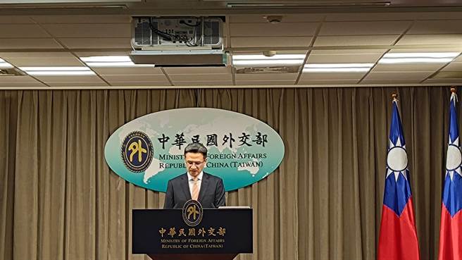 外交部發言人劉永健。（邱新博攝）