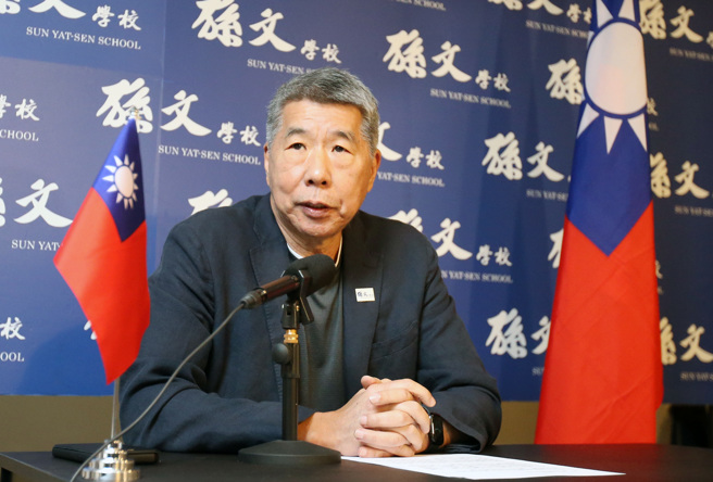 孙文学校总校长张亚中提出「真金制度」初选建议做法。（本报资料照片）