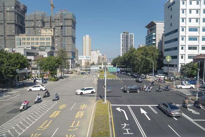 为改善竹科交通，新竹市长高虹安宣布祭出上任第1箭，将优先改善介寿路与金山街口易肇事路口及试办光復路一段525巷调拨车道因应。（新竹市政府提供／陈育贤新竹传真）