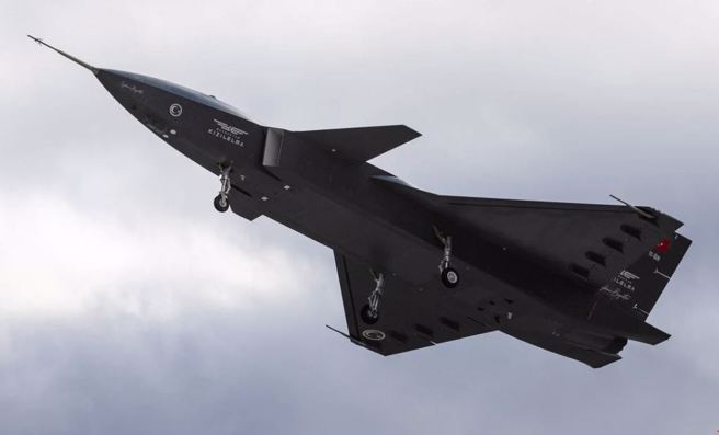 土耳其「红苹果」（Kizilelma）无人隐形战机1月二度成功试飞。（拜卡/Baykar公司）