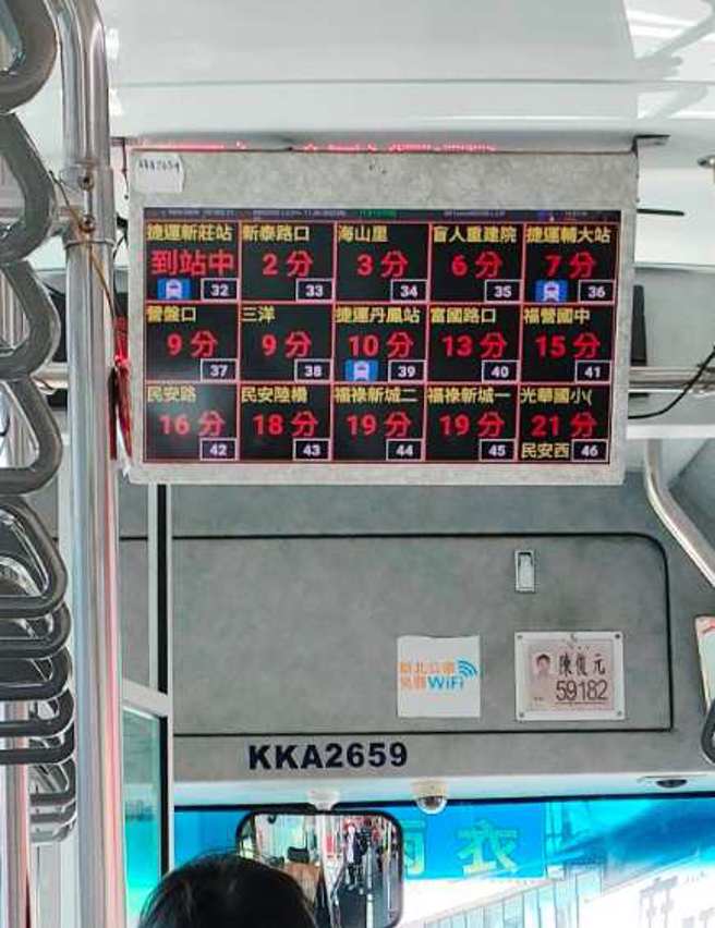 在黑盒子中输入站名右下角编号，就能预约按下车，超方便。（翻摄自爆系知识家）