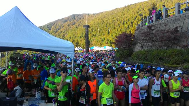 漫步于海拔2000公尺的林道，另类的顶级享受。（罗东林管处提供／吴佩蓉宜兰传真）