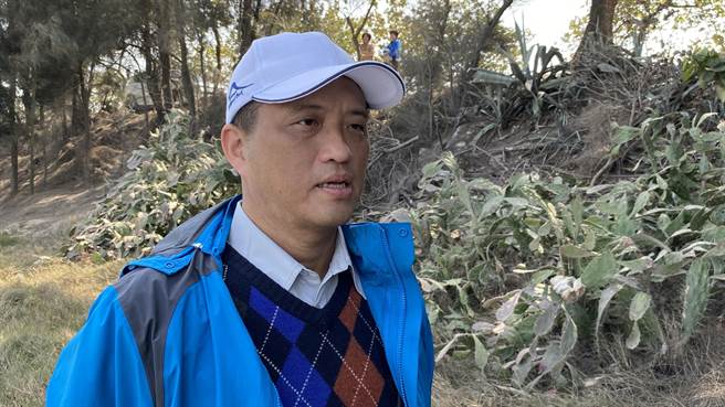 金管处副处长黄怡平表示，去年慈湖就已取缔移除近70具非法捕捞网具，影响湿地生态甚鉅。(于家麒摄)