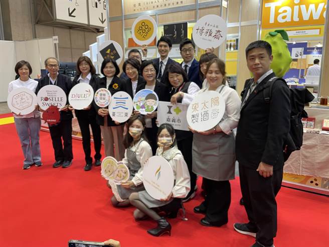 日本东京国际食品展的台湾馆开幕，王惠美表示，这是第一次，让全世界都看到彰化优鲜，看到彰化小农的用心，跃上国际。（彰化县政府提供／吴敏菁彰化传真）
