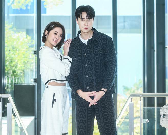 刘书宏、杨雅筑从不对盘变好友。（粘耿豪摄）