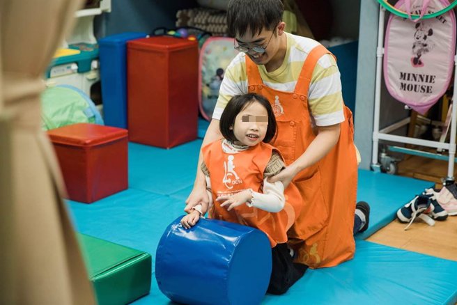 伊甸成立40年来，每年帮助超过2万名发展迟缓儿童及家庭，鼓励慢飞家庭勇敢站出来，也期待社会大眾给予友善对待及行动响应。（伊甸基金会提供／林良齐台北传真）