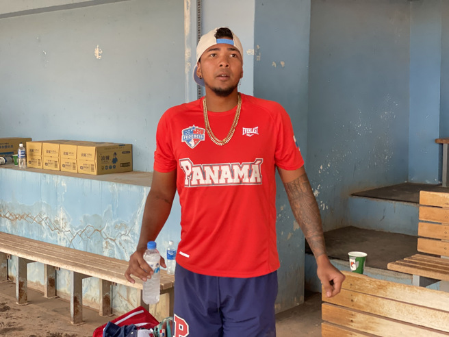 巴拿马首战可望由米希亚先发对阵中华队。（毛琬婷摄）