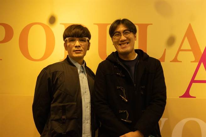 台北海大国合处长林威克也讚美潘协庆幽默又有亲和力，想邀他到长期驻校。（台北海大提供）