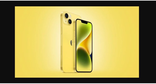 iPhone 14和iPhone 14 Plus发表新款黄色手机，将于3月10日开放预购，3月14日开始供货。翻摄自MacRumors网站