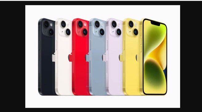 iPhone 14和iPhone 14 Plus总共提供6种顏色，包括午夜色、星光色、红色、蓝色、紫色及黄色。翻摄自MacRumors网站