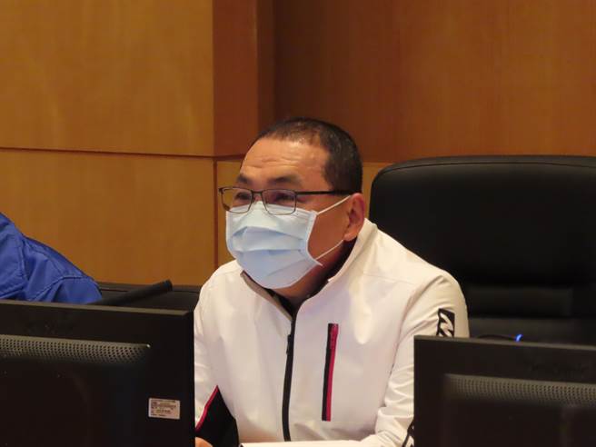 蓝营6月才处理总统人选？侯友宜：朱主席辛苦了。（叶德正摄）