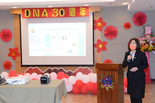 刑事局鑑識中心主任黃女恩是最早赴美研習DNA鑑定人員之一。（翻攝照片／林郁平台北傳真）