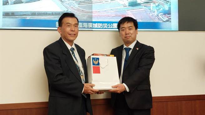 為加強台日防災交流，以強化雙方危機應變效能，嘉義縣消防局目前組團訪問日本。（嘉義縣政府提供∕呂妍庭嘉義傳真）