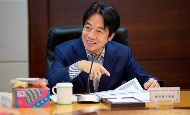 綠版大局條款不建議現任議員落跑 賴清德：我們有更長遠目的在。總統府提供