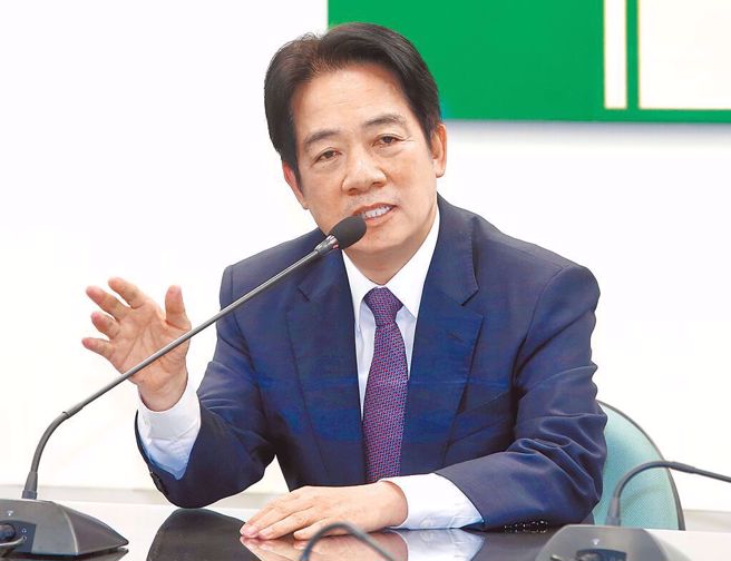 民进党主席赖清德表示，不鼓励现任议员参与本次立委选举。（中时资料照）