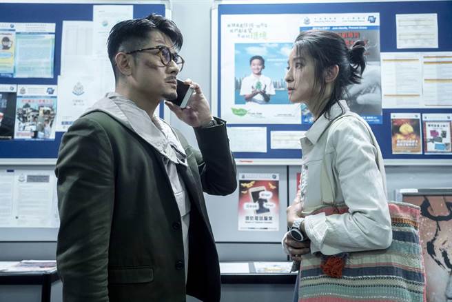 赖雅妍开心分享跟郭富城的合作趣事。（华映提供）