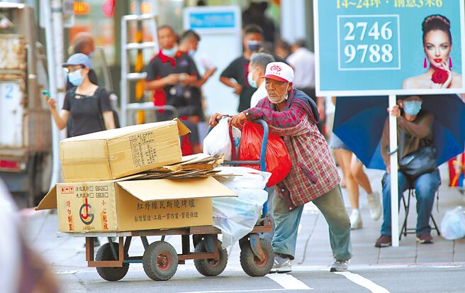 南韩央行公布去年人均国民总所得（GNI）为3万2661美元，台湾则为3万3565美元，台湾暌违20年超车南韩。但受到新冠肺炎疫情影响，台湾贫富差距的现象更加严峻。（本报资料照片）