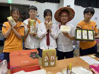 台中家商跨領域農業行銷 學生擺攤銷售創意美食