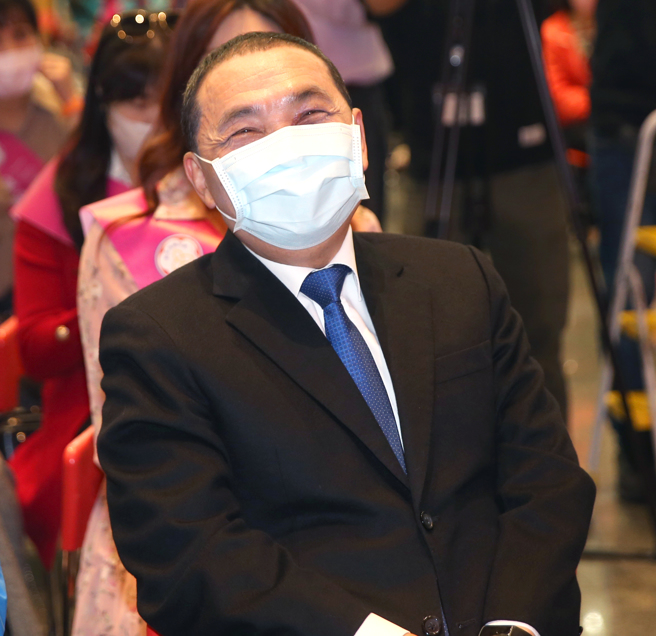 新北市长侯友宜被视为2024总统热门人选。（资料照,陈君玮摄）