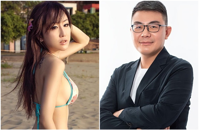 媒体人黄扬明酸迎宾妹想成为「黑帮夫人」，让网红T妹不满怒呛。（图／黄扬明（剥鸡）、T妹 Tiffany脸书）