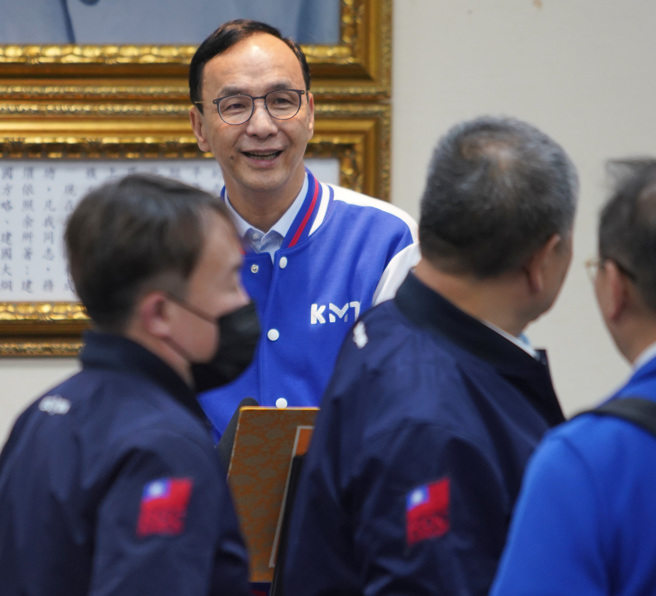 国民党主席朱立伦强调，2024会提名最强的人选。（资料照,季志翔摄）