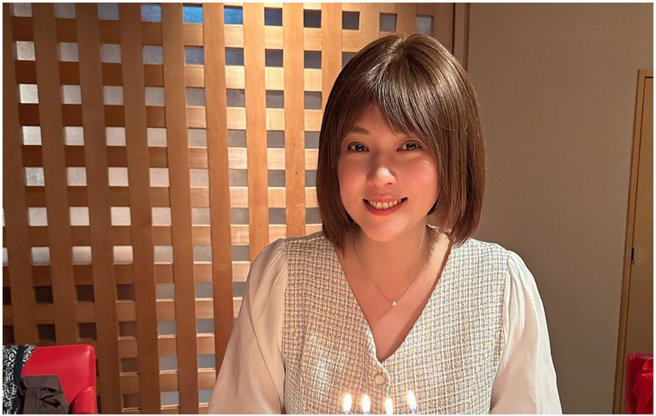 朱芯仪8日欢庆37岁生日。（图／FB@朱芯仪Amanda Chu）