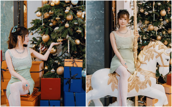 蔡天鳳豪宅內裝奢華，相當夢幻。(圖/蔡天鳳 IG)